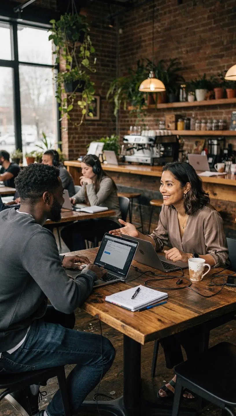 Minimalist workspace with organized tools for productivity.